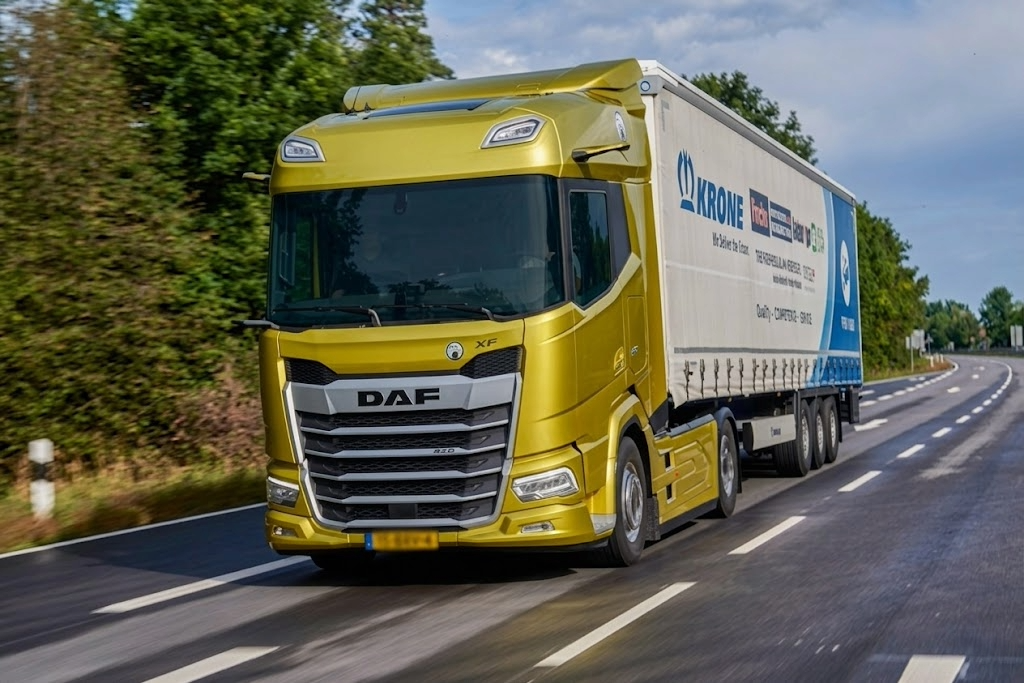 DAF XF prime mover on highway — K&C Auto Electrics heavy vehicle service Western Sydney