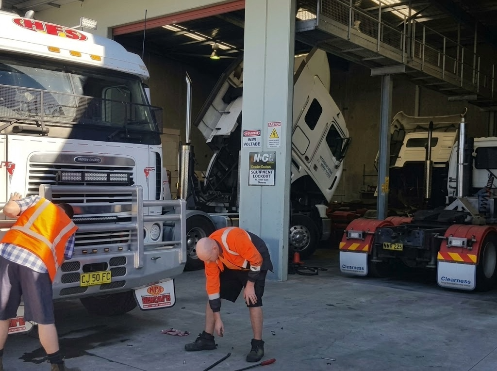 K&C workshop — fleet heavy vehicle electrical repairs